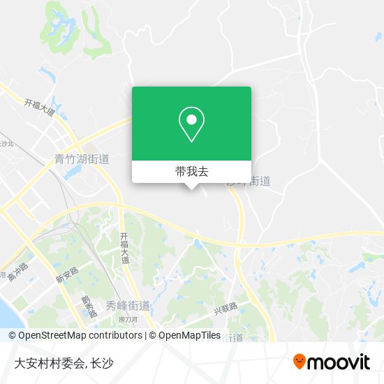 大安村村委会地图