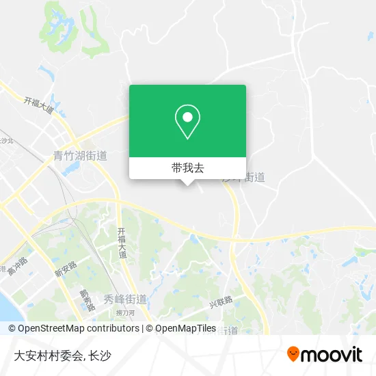 大安村村委会地图