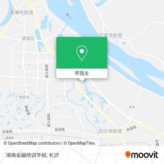 湖南金融培训学校地图