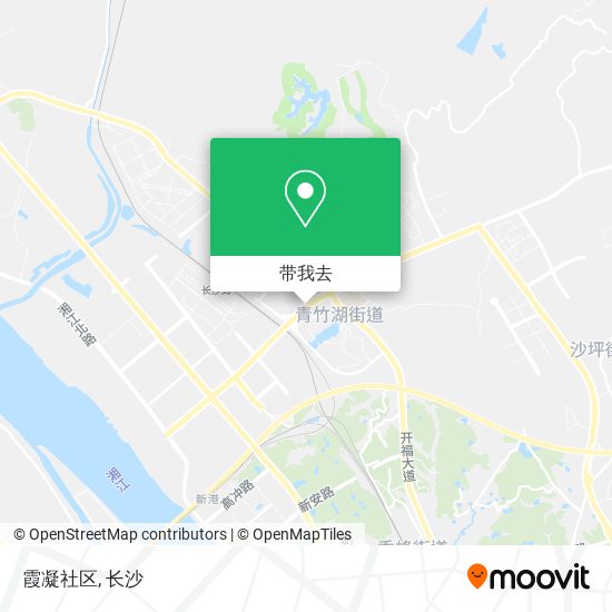 霞凝社区地图
