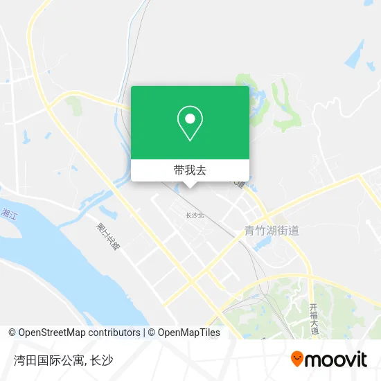 湾田国际公寓地图