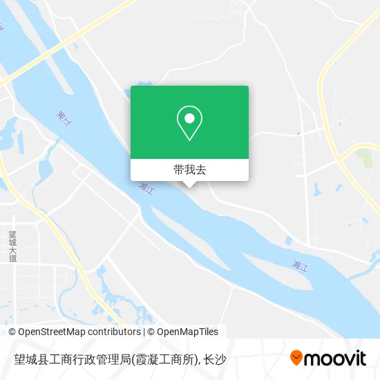 望城县工商行政管理局(霞凝工商所)地图