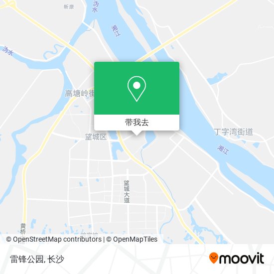 雷锋公园地图