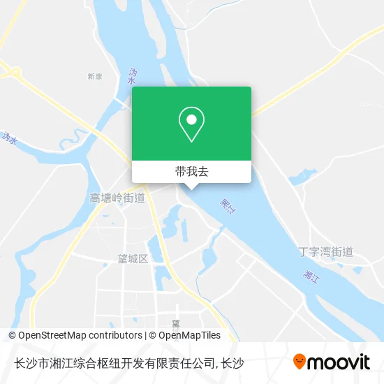 长沙市湘江综合枢纽开发有限责任公司地图