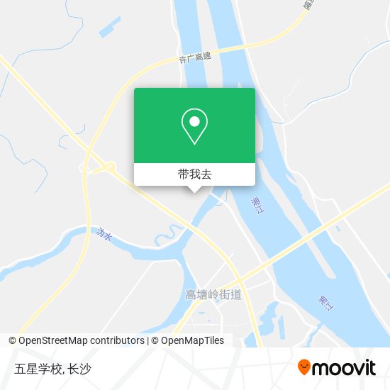 五星学校地图