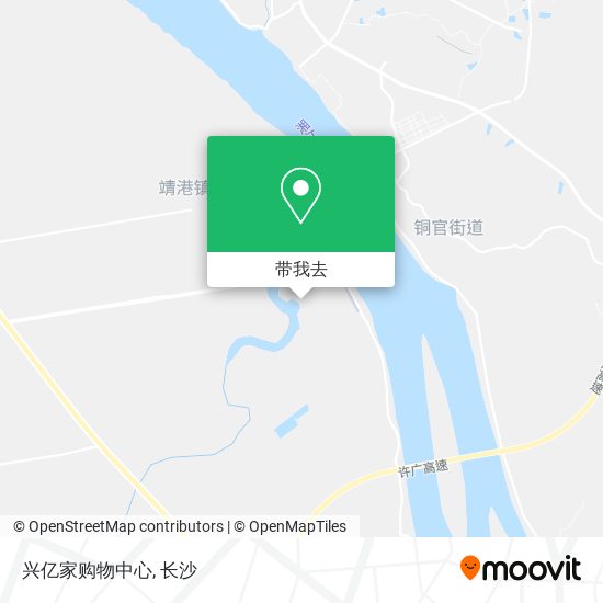 兴亿家购物中心地图
