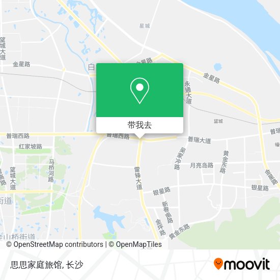 思思家庭旅馆地图
