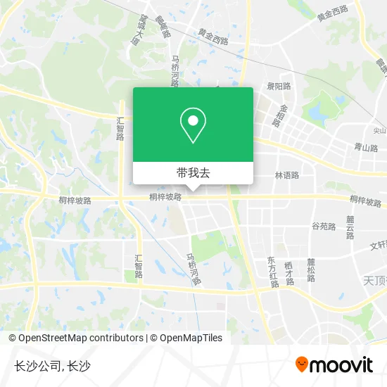 长沙公司地图