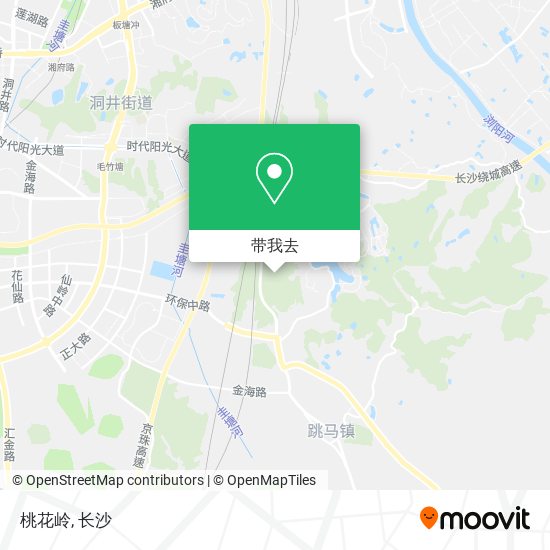 桃花岭地图