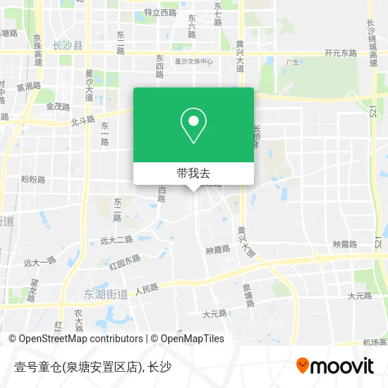 壹号童仓(泉塘安置区店)地图