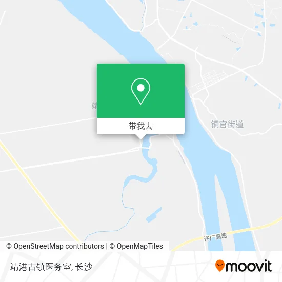 靖港古镇医务室地图
