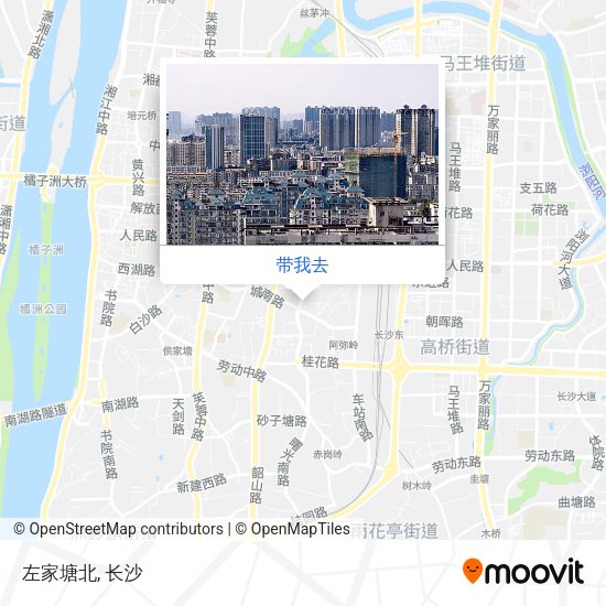 左家塘北地图