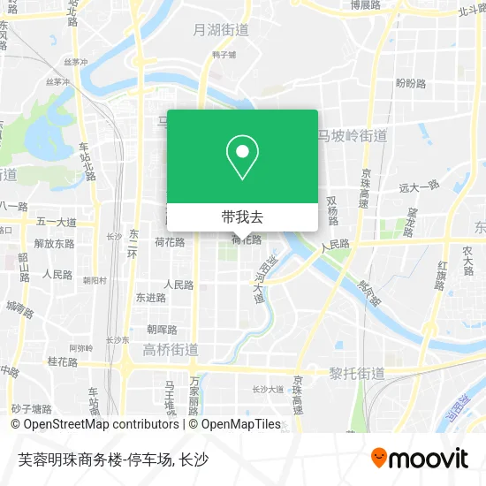 芙蓉明珠商务楼-停车场地图