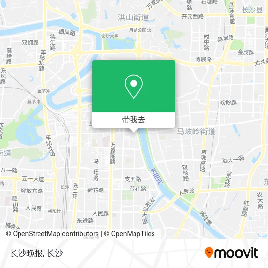 长沙晚报地图