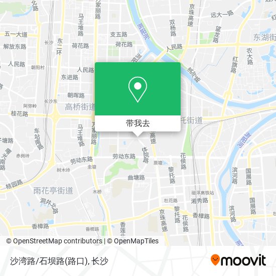 沙湾路/石坝路(路口)地图