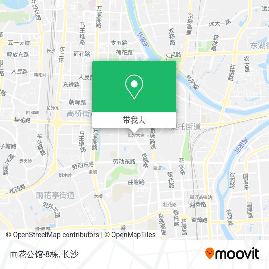 雨花公馆-8栋地图