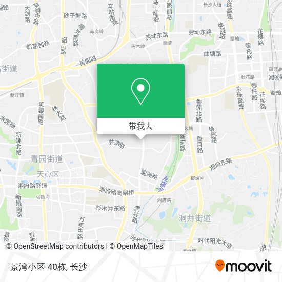 景湾小区-40栋地图