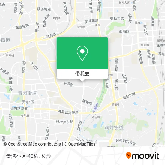 景湾小区-40栋地图