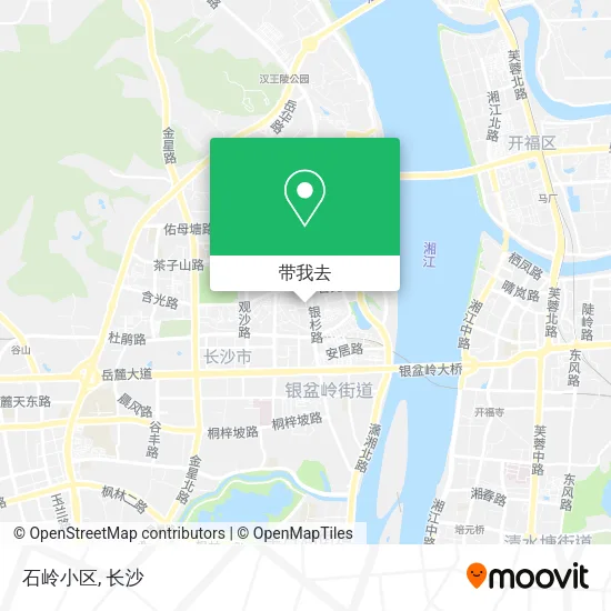石岭小区地图