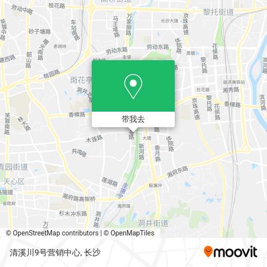 清溪川9号营销中心地图