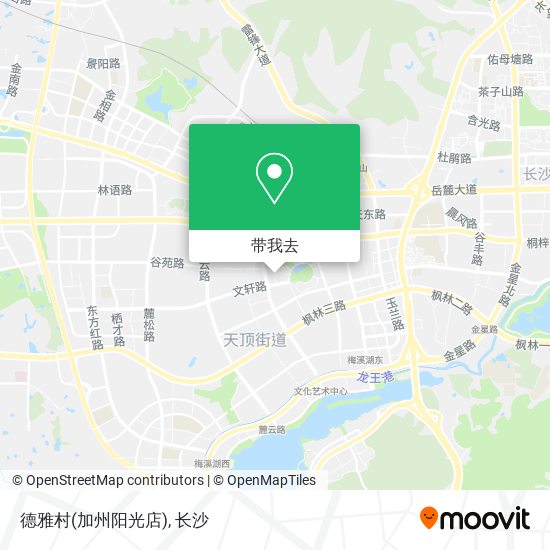 德雅村(加州阳光店)地图