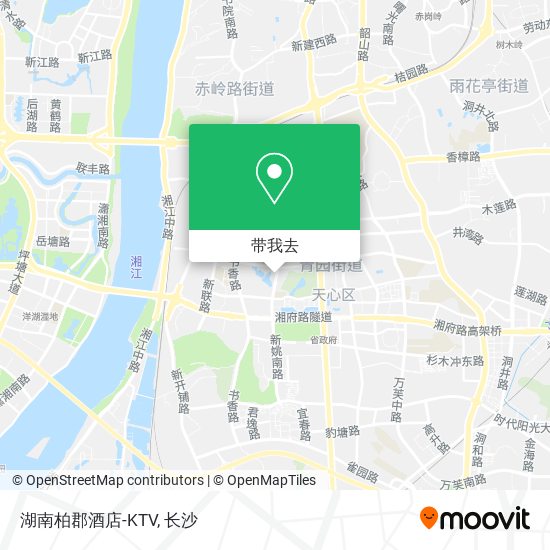 湖南柏郡酒店-KTV地图