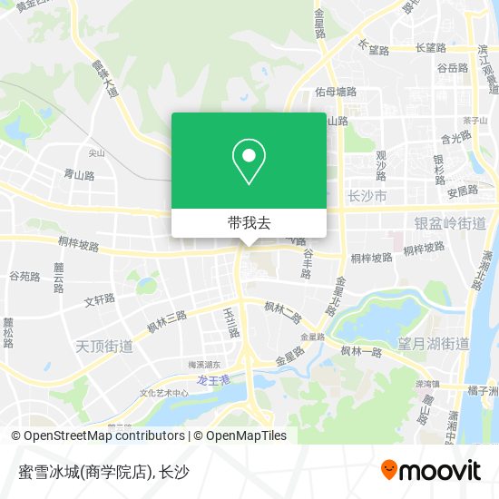 蜜雪冰城(商学院店)地图