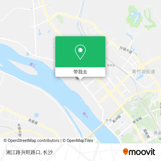 湘江路兴旺路口地图