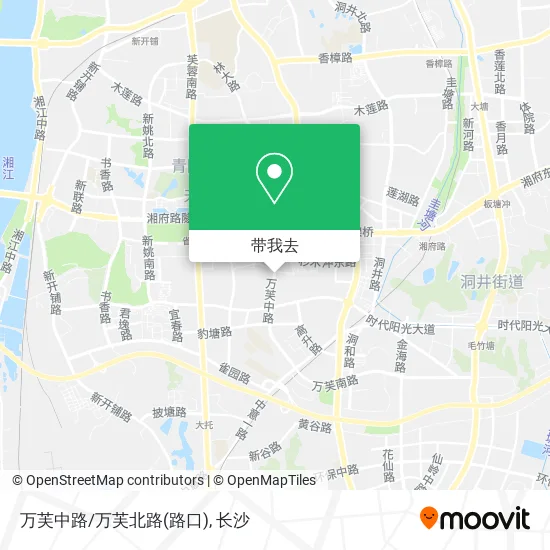 万芙中路/万芙北路(路口)地图