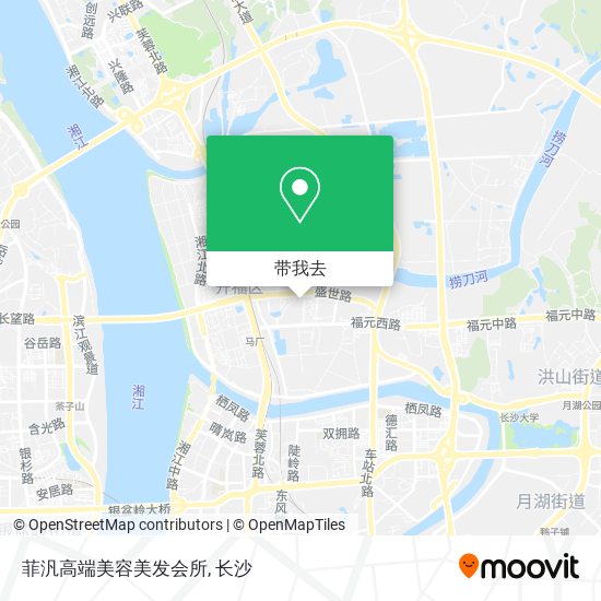 菲汎高端美容美发会所地图