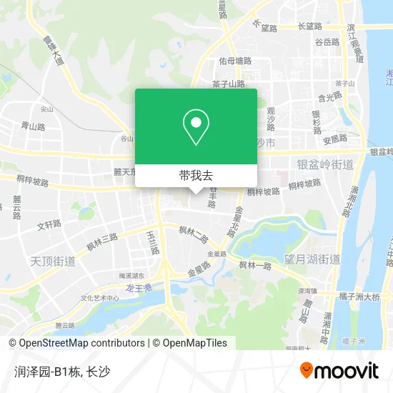 润泽园-B1栋地图
