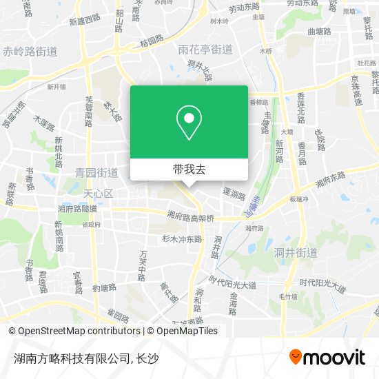 湖南方略科技有限公司地图