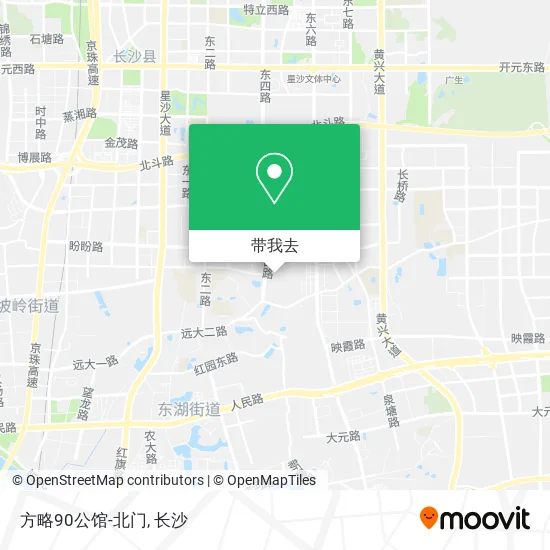 方略90公馆-北门地图