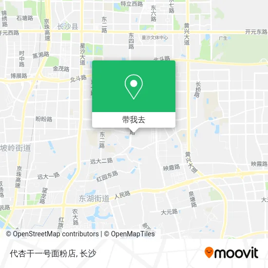 代杏干一号面粉店地图