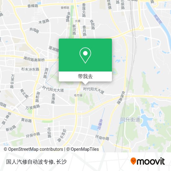 国人汽修自动波专修地图