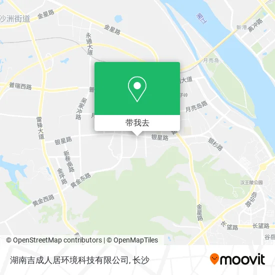 湖南吉成人居环境科技有限公司地图
