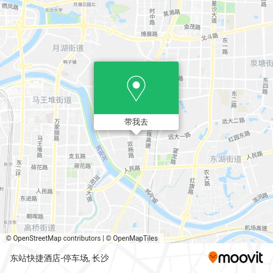 东站快捷酒店-停车场地图