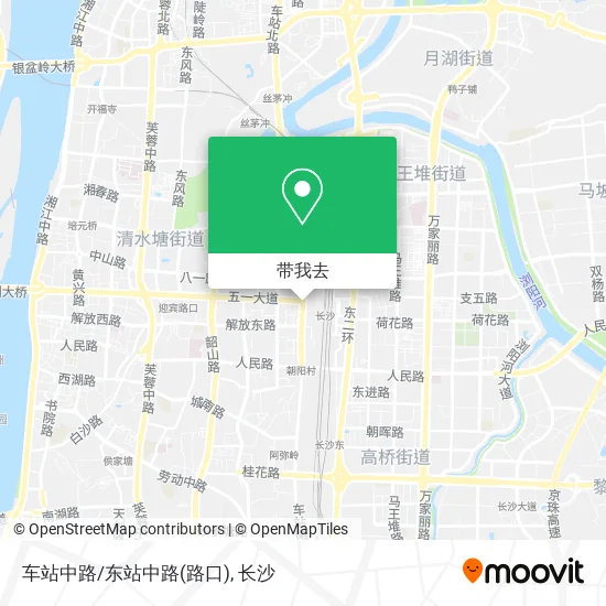 车站中路/东站中路(路口)地图