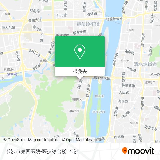 长沙市第四医院-医技综合楼地图