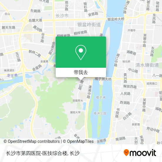 长沙市第四医院-医技综合楼地图