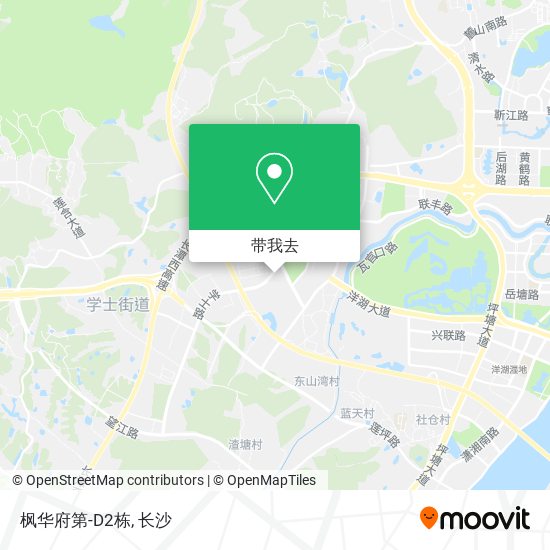 枫华府第-D2栋地图