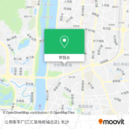 公用客车厂(三汇装饰乾城总店)地图