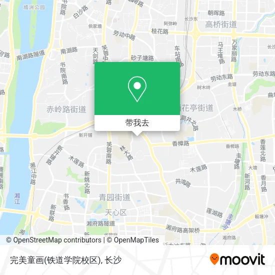 完美童画(铁道学院校区)地图