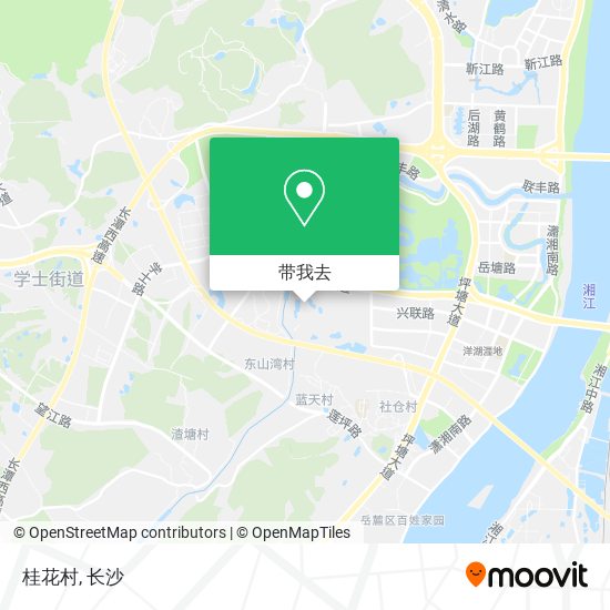 桂花村地图