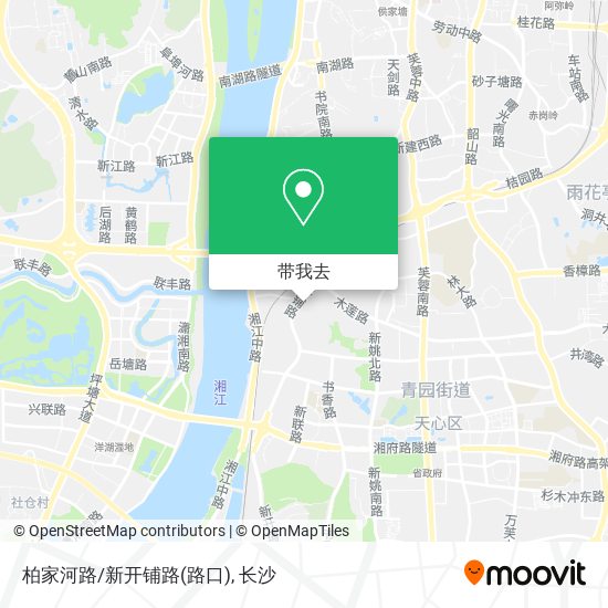 柏家河路/新开铺路(路口)地图