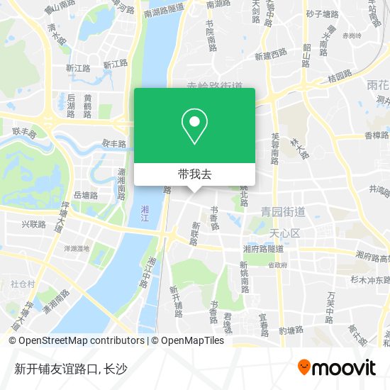 新开铺友谊路口地图