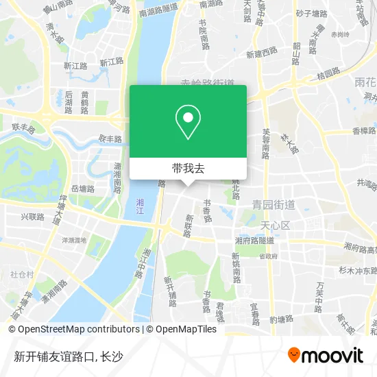 新开铺友谊路口地图