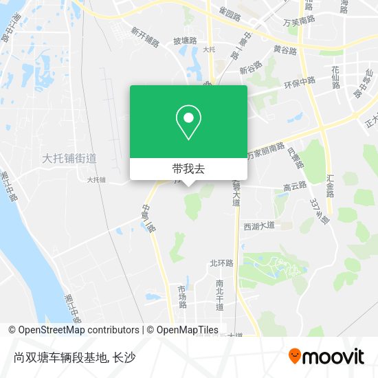 尚双塘车辆段基地地图