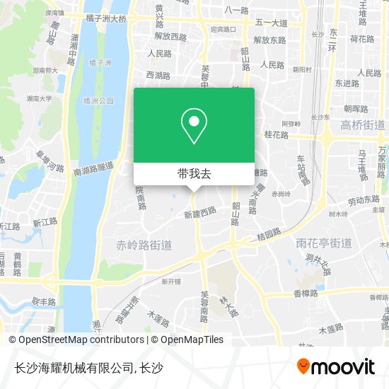 长沙海耀机械有限公司地图