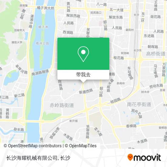 长沙海耀机械有限公司地图